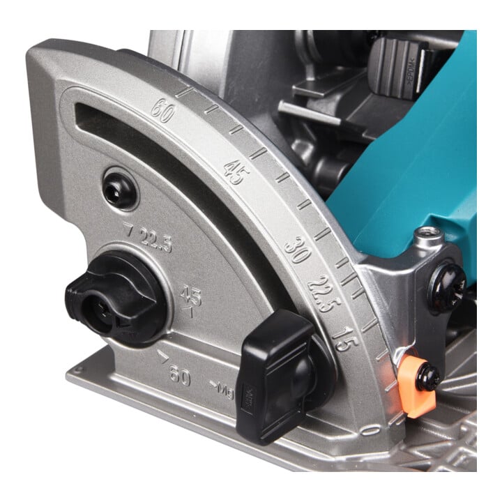 Makita Scie circulaire sans fil 40V max. / 5,0 Ah, 2 batteries + chargeur dans valise de transport