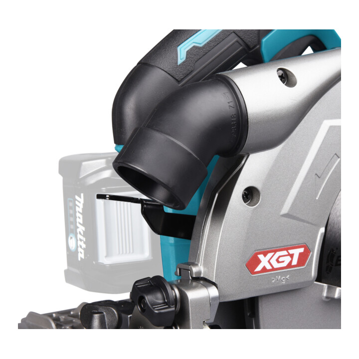 Makita Scie circulaire sans fil 40V max. / 5,0 Ah, 2 batteries + chargeur dans valise de transport