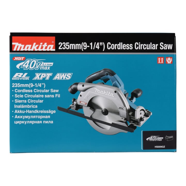 Makita Scie circulaire sans fil 40V max. (sans batteries, sans chargeur)