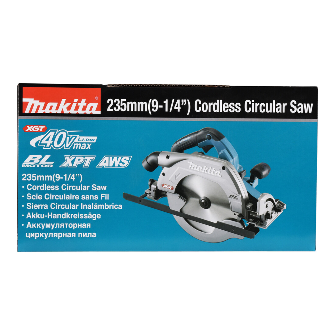 Makita Scie circulaire sans fil 40V max. (sans batteries, sans chargeur)