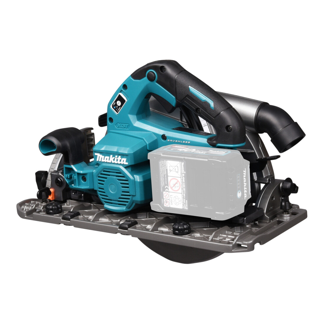 Makita Scie circulaire sans fil 40V max. (sans batteries, sans chargeur)