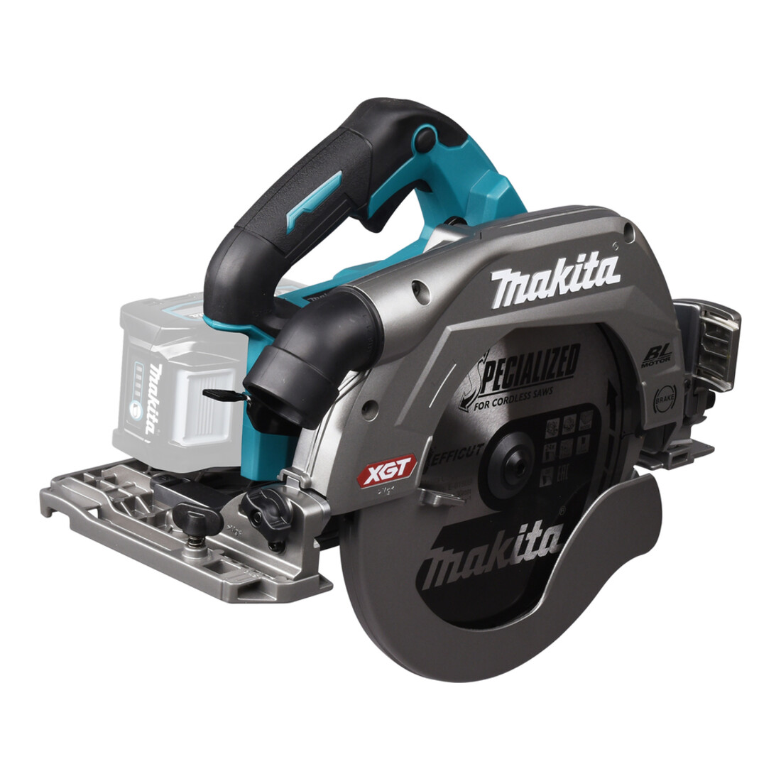 Makita Scie circulaire sans fil 40V max. (sans batteries, sans chargeur)
