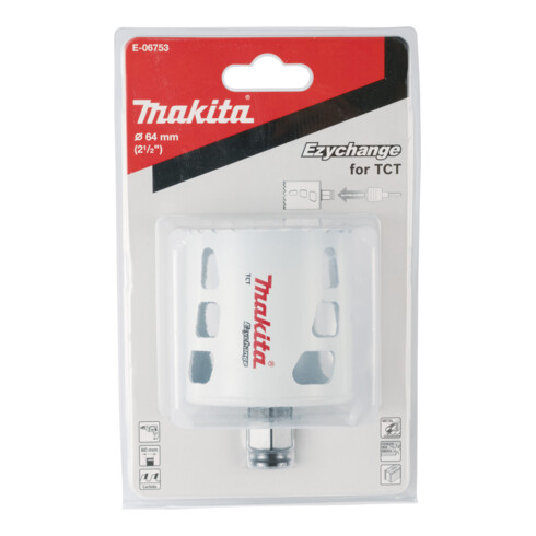 Makita Scie-cloche TCT EZYCHANGE 64 mm