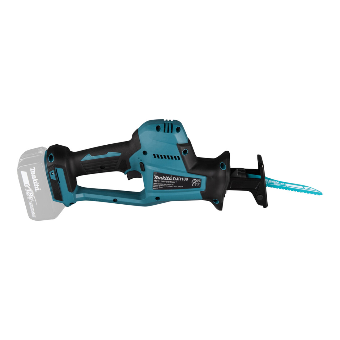 Makita Scie sabre sans fil 18V (sans batterie, sans chargeur)