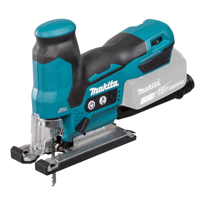 Set Makita Scies sauteuses pendulaires sans fil 18V + Batterie BL1850B Li 18,0V 5.0Ah