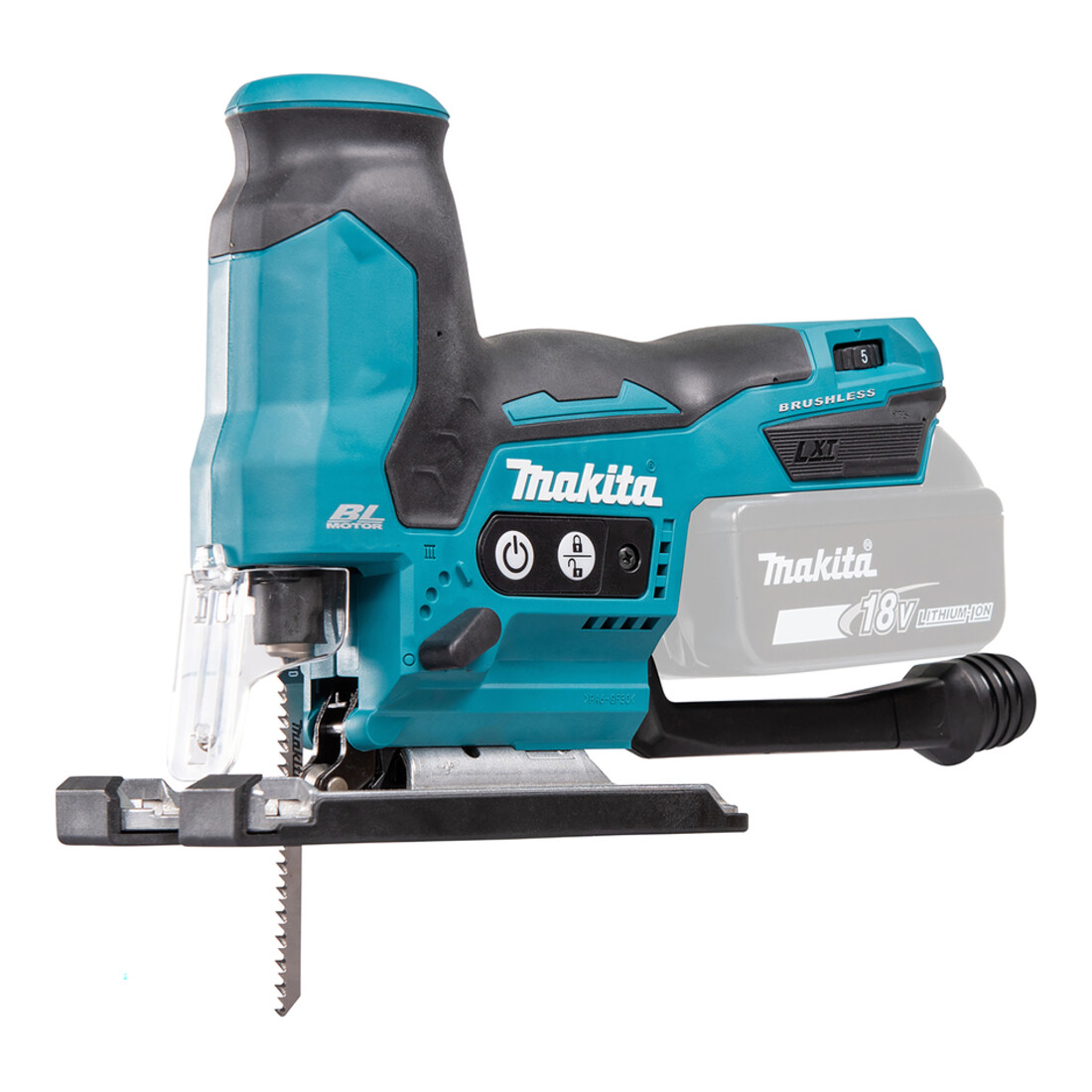 Makita Scie sauteuse pendulaire sans fil 18V, sans batterie