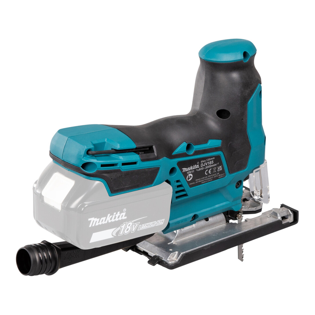 Makita Scie sauteuse pendulaire sans fil 18V, sans batterie