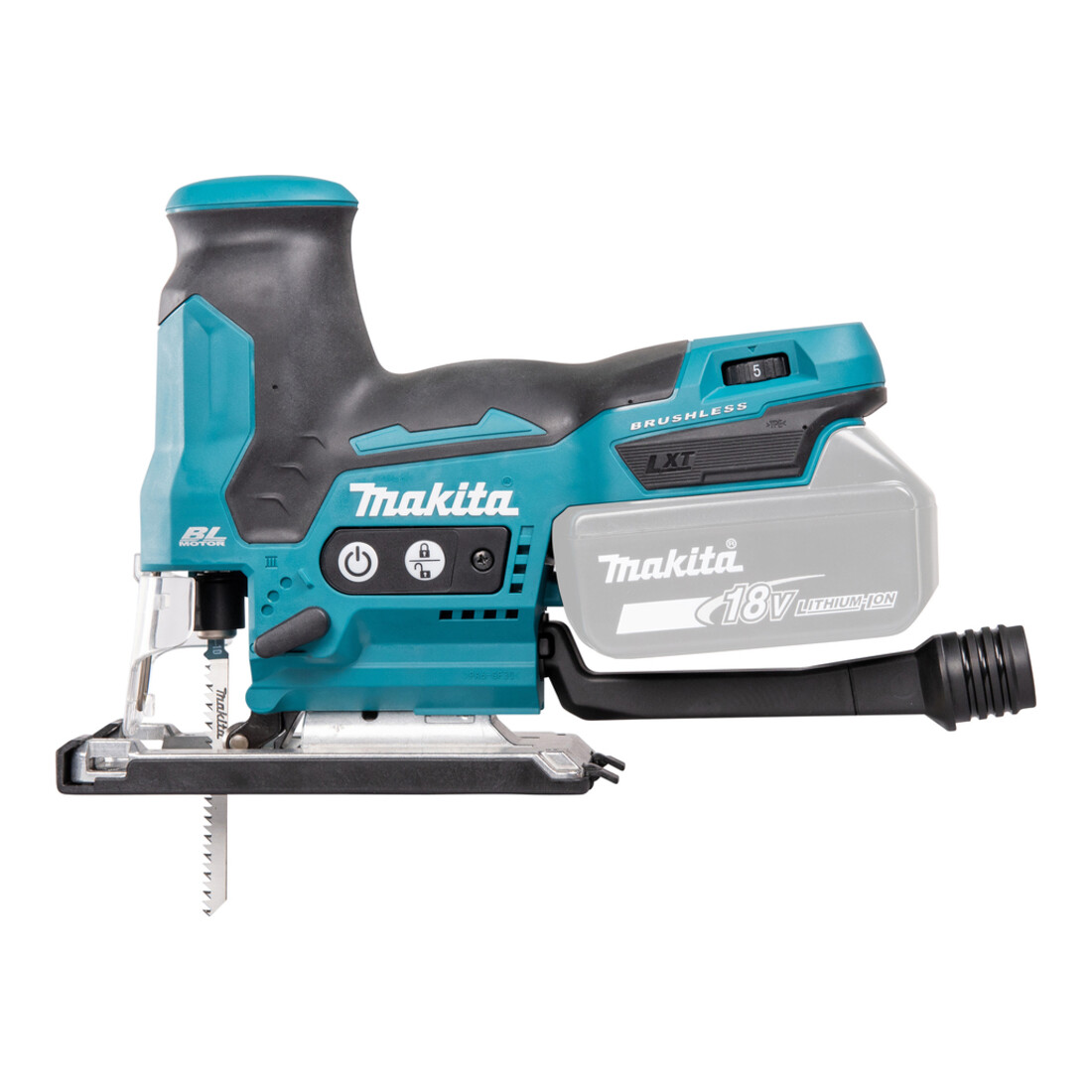 Makita Scie sauteuse pendulaire sans fil 18V, sans batterie