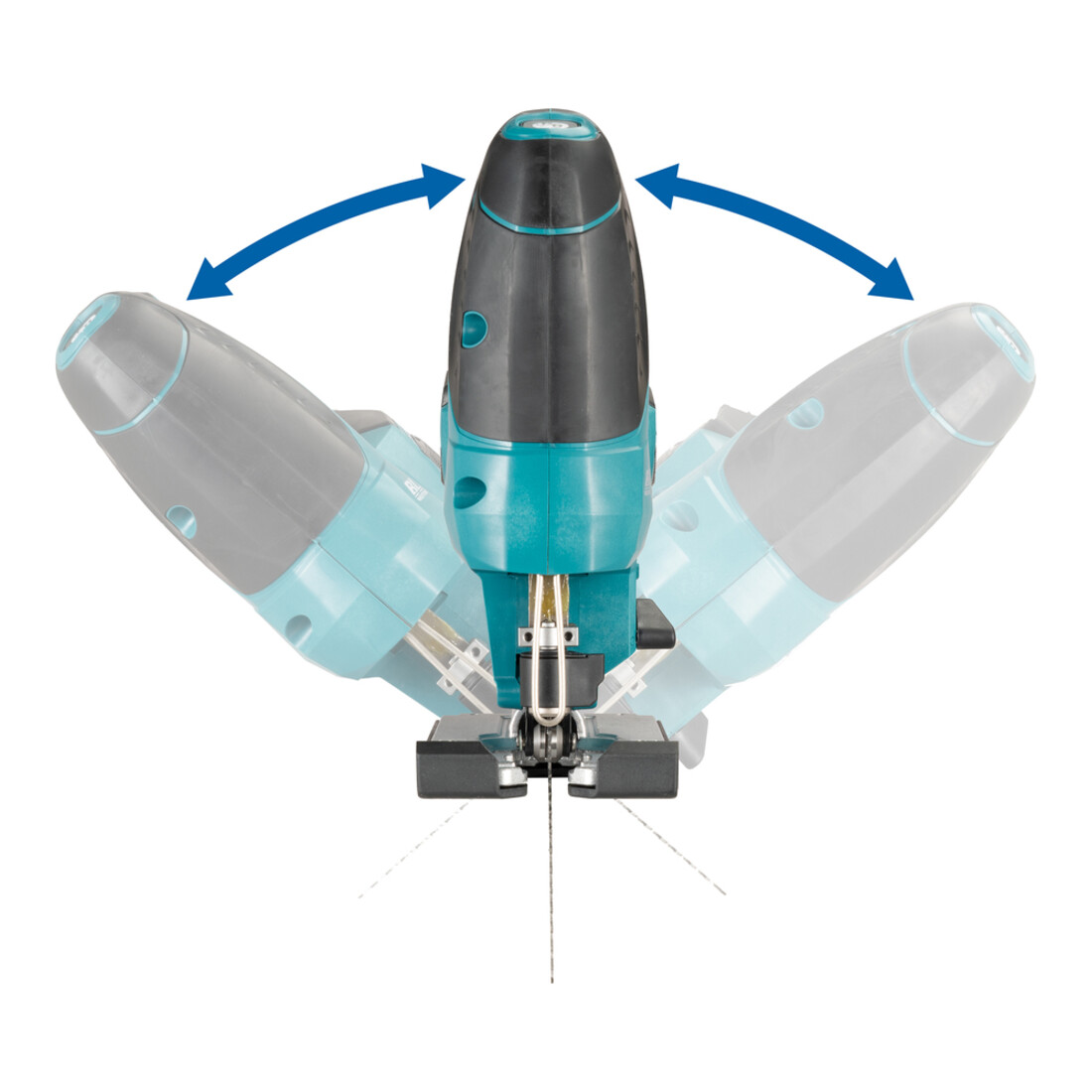 Makita Scie sauteuse pendulaire sans fil 18V (sans batterie, sans chargeur)