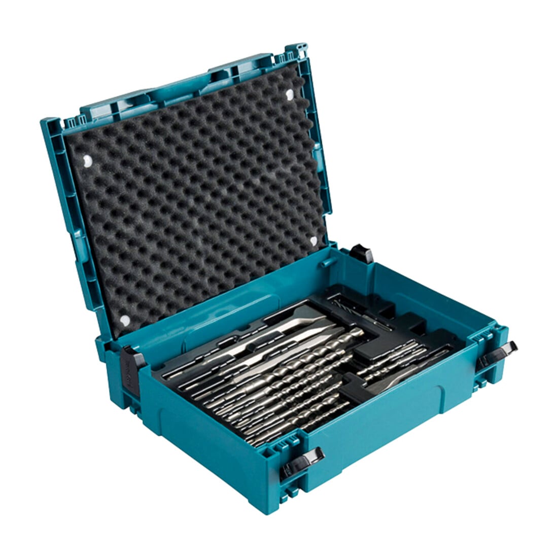 Makita SDS-plus Bohrer-Meißel-Set im MAKPAC, 17-tlg. (B-52059)