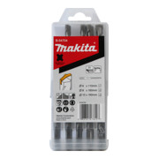 Makita SDS-PLUS jeu de forets 5 pièces B-54710-1