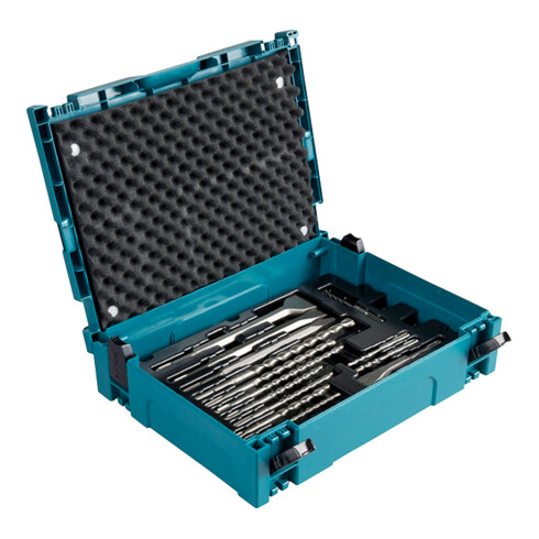 Makita SDS-plus jeu de forets en MAKPAC, 17 pièces. (B-52059)