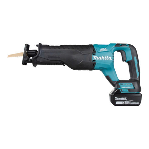 Makita Sega a gattuccio a batteria 18V 5Ah DJR187RT