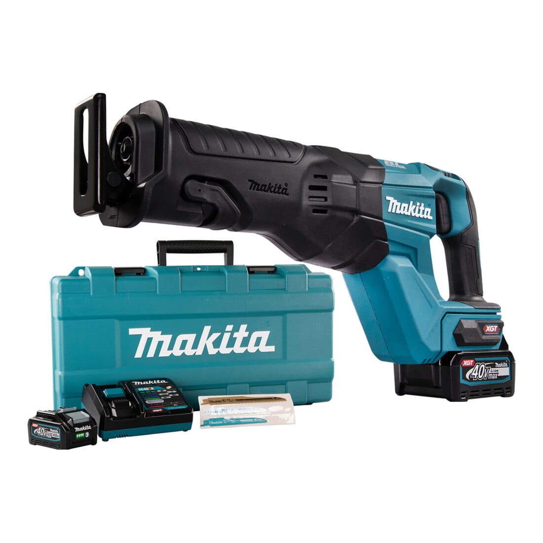 Makita Sega a gattuccio a batteria 40V JR001GM201