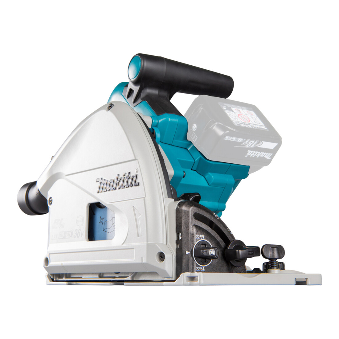 Makita Sega a tuffo a batteria 56mm 2x18V DSP600ZJ