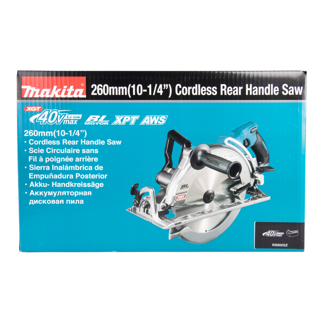 Makita Sega circolare a batteria 40V RS002GZ