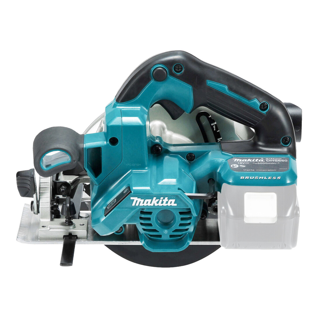 Makita Sega circolare a batteria 57mm 18,0V (DHS660Z)