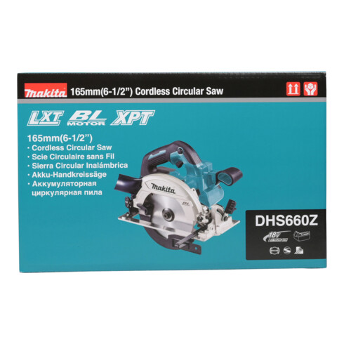Makita Sega circolare a batteria 57mm 18,0V (DHS660Z)