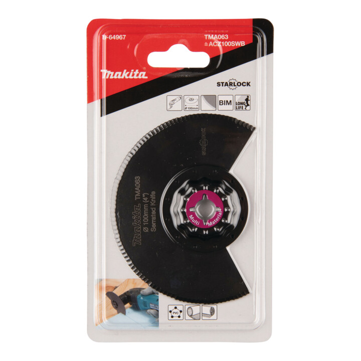 Makita segmentzaagblad 100mm TMA063