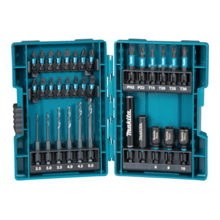 Makita Set bit e Set bit e punte trapano 33pz.