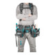 Makita Set ceinture de hanche 3 poches 640×145×270 mm, 1,34 kg