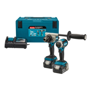 Makita Set combiné sans fil 18 V pour perçage et vissage intensifs DLX2432TJ