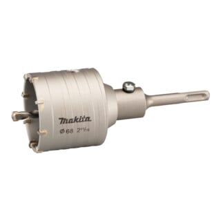 Makita Set de couronnes creuses HM 68 mm