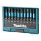 Makita Set de embouts Impact Black 10 pièces, PH/PZ/T-1