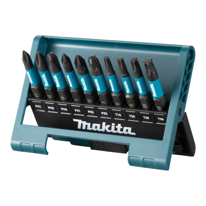 Makita Set de embouts Impact Black 10 pièces, PH/PZ/T