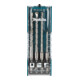 Makita Set de forets à pierre SDS-PLUS 4 pièces Ø 5/6/8/10 mm-1