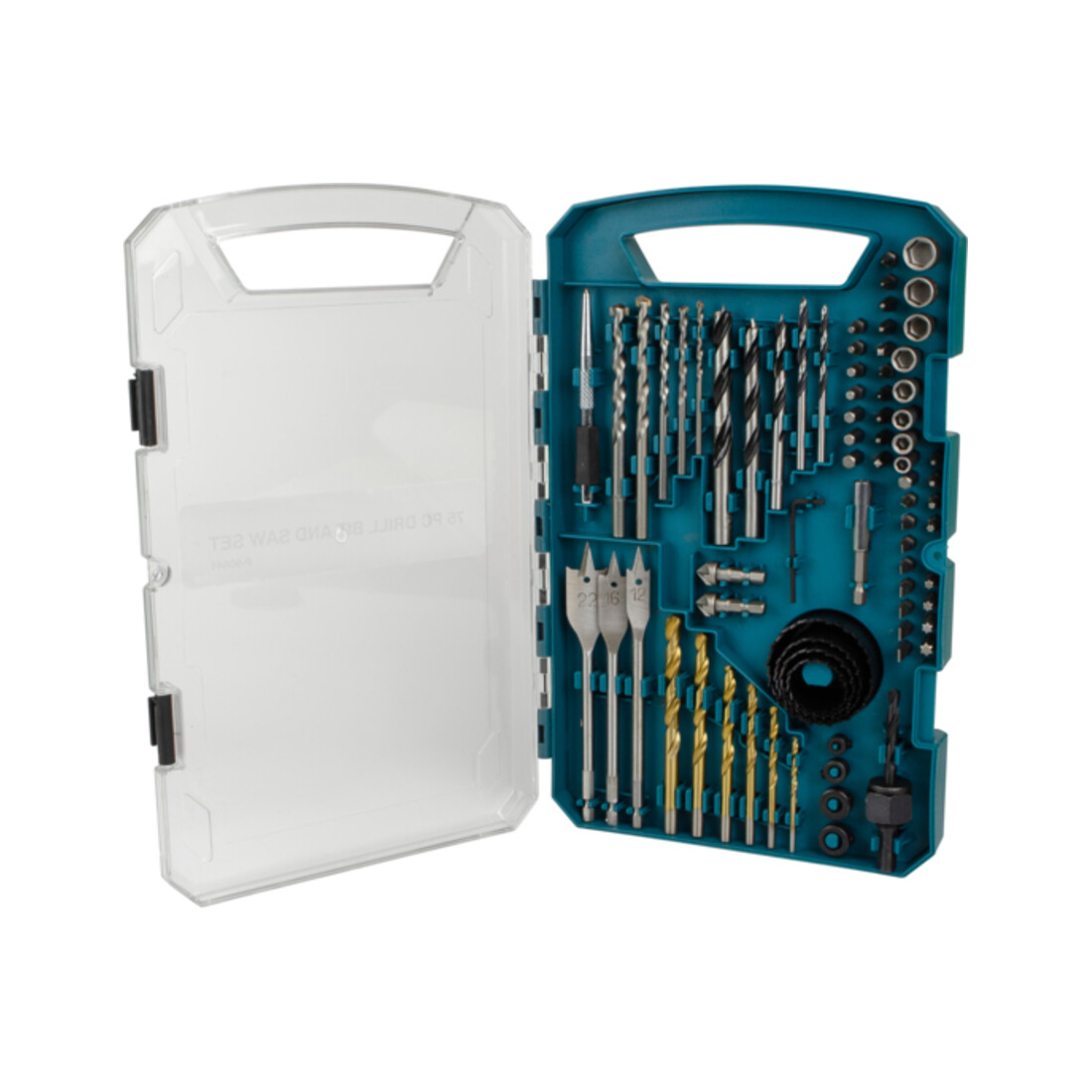 Makita set de perceuses et scies 75 pièces (P-90641)