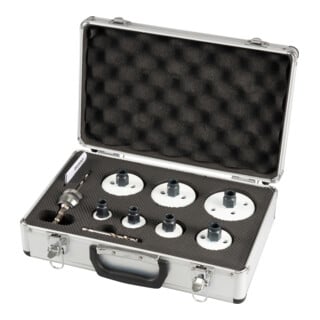 Makita Set de scies-cloches BiM EZYCHANGE universel 9 pièces Ø 25-76 mm • Profondeur de coupe 44 mm