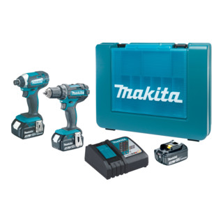 Makita Set di apparecchi a batteria 18V/3Ah DLX2127X1