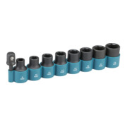 Makita Set di dadi a percussione da 9pz. (B-54645)-1