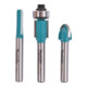 Makita Set di frese 3pz. D-30209-1