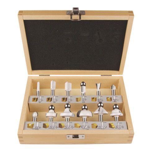 Makita Set di frese 8mm, 12pz. D-53556