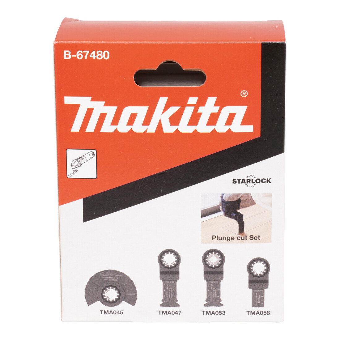 Makita Set di lame per sega a immersione 4 pezzi