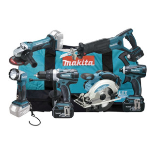 Makita Set di macchine a batteria 18V DLX6011