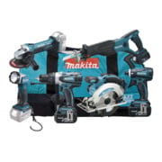 Makita Set di macchine a batteria 18V DLX6011-1