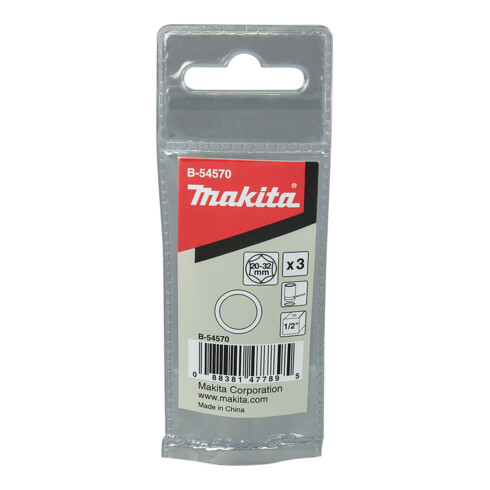 Makita Set di O-Ring per 1/2" 20-32mm B-54570
