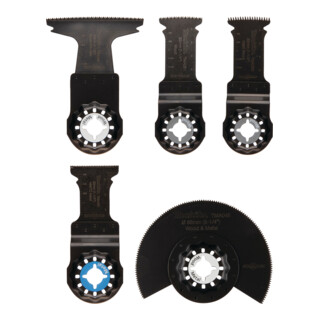 Makita Set d’outil multifonction STARLOCK, 5 pièces