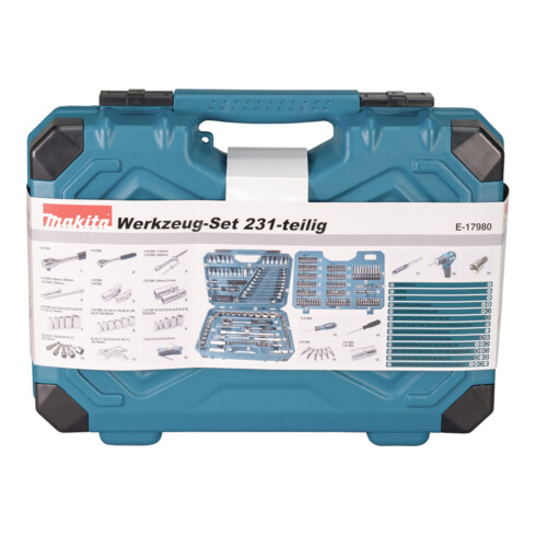 Makita Set d’outils 231 pièces