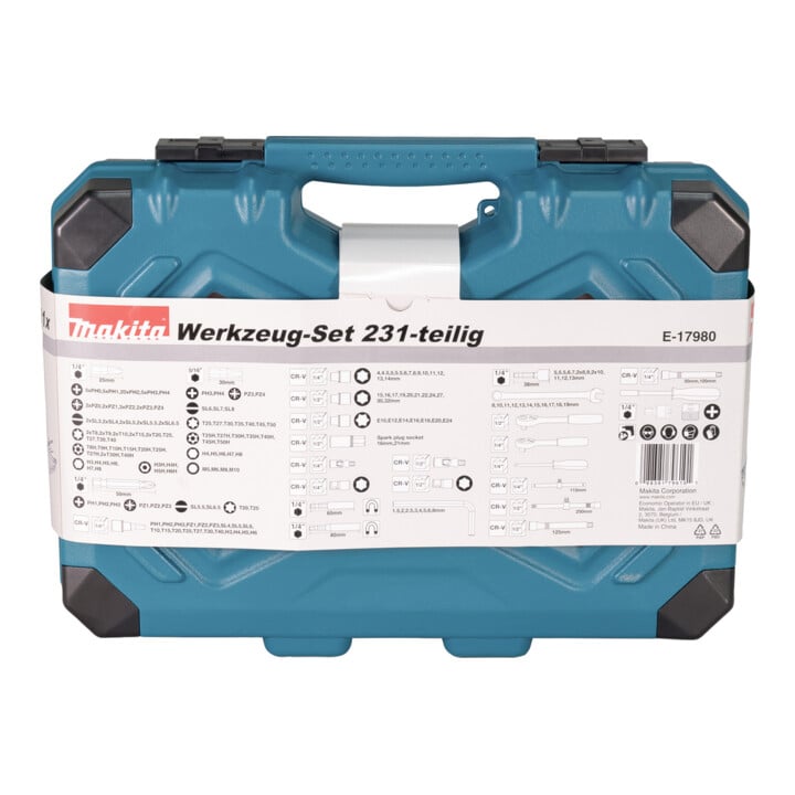 Makita Set d’outils 231 pièces