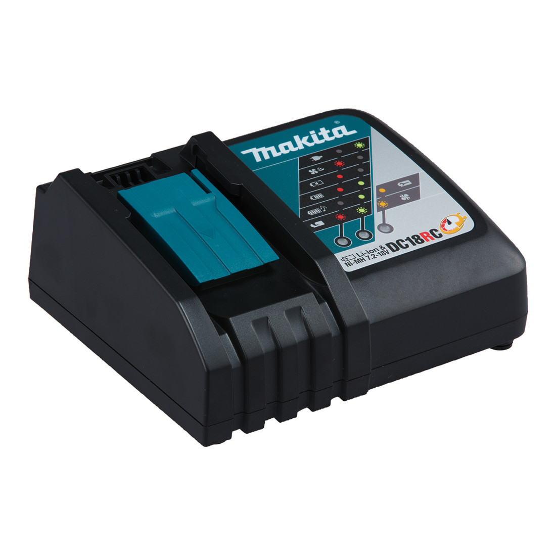 Makita set d'outils sans fil 18V DLX2221JX2 perceuse à percussion sans fil DHP483 et clé à chocs sans fil DTD155 avec 2 batteries 3.0Ah