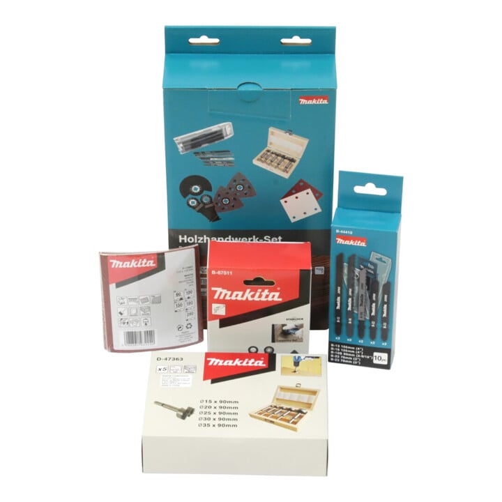 Makita Set métiers du bois