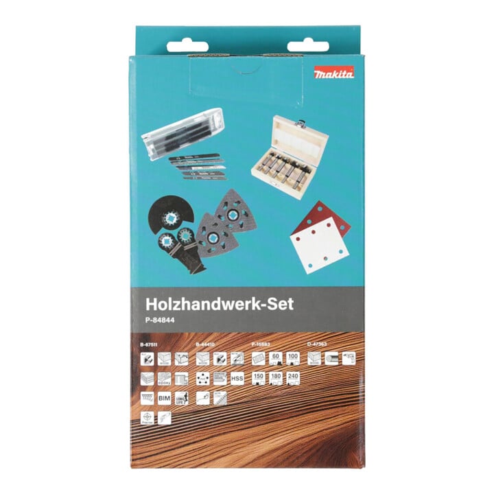 Makita Set métiers du bois