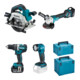 Makita Set speciale a batteria 18V DLX4154TJ-1