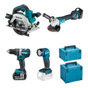 Makita Set speciale a batteria 18V DLX4154TJ-1