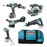 Makita Set speciale a batteria 18V DLX5034T-1
