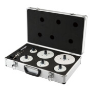 Makita Set universel de scies-cloches BiM EZYCHANGE 8 pcs Ø 51-133 mm • Prof. de coupe 44 mm